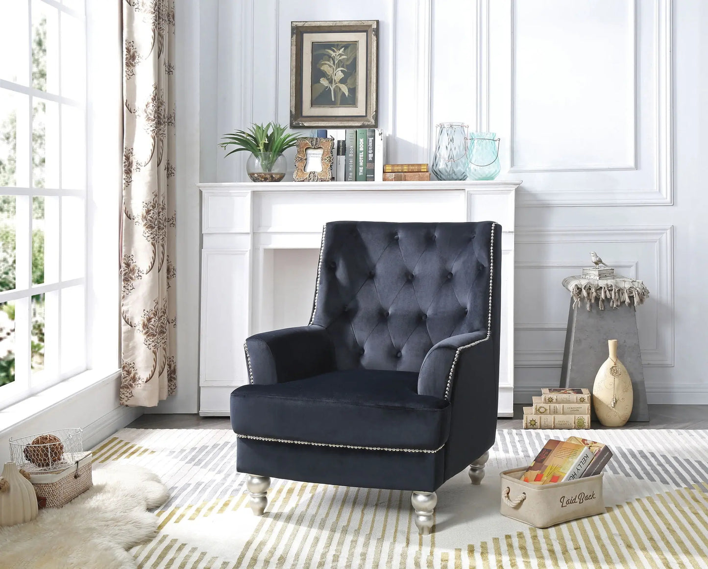 Traditional Armchair Elegant Glory Furniture