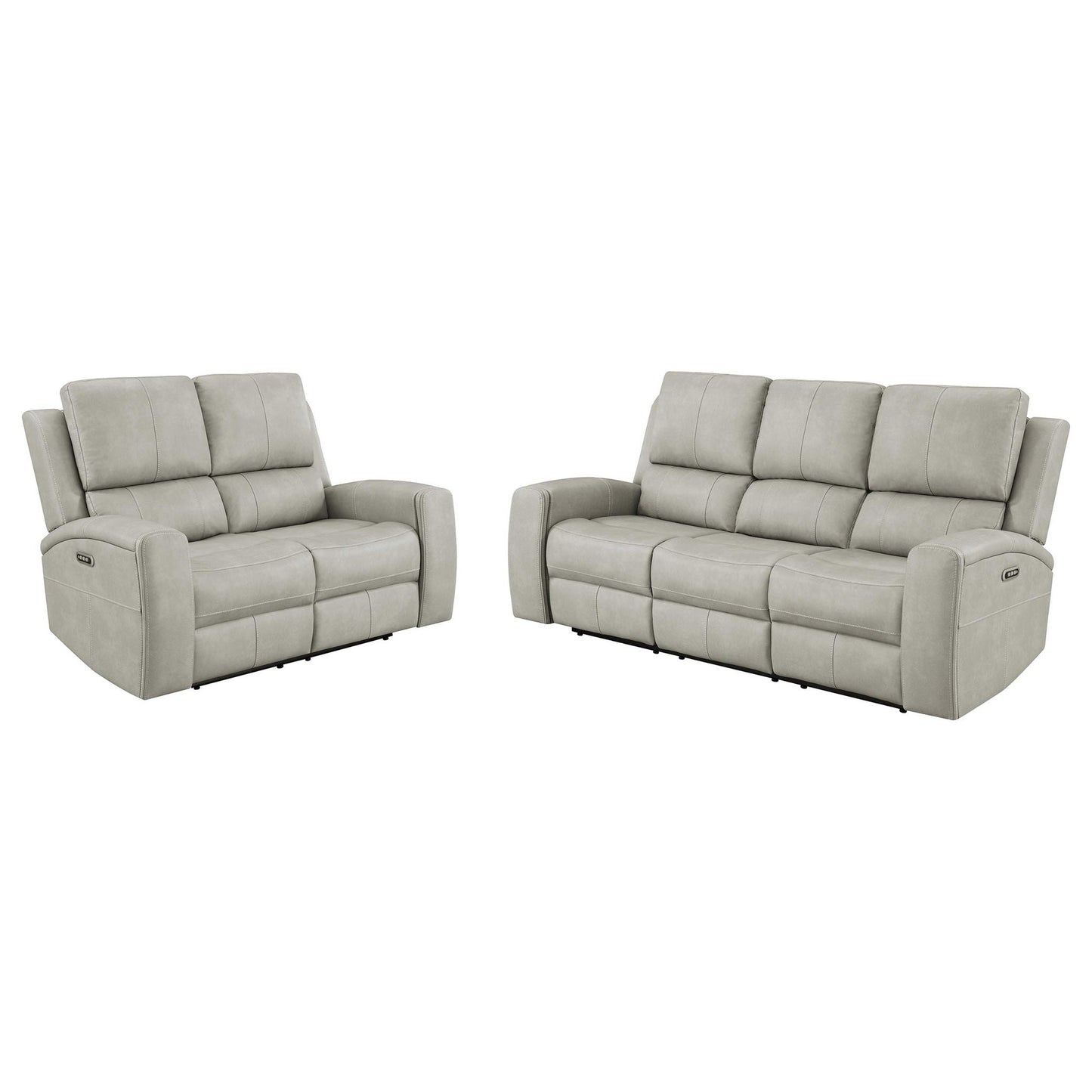 Boyce - Triple Power Reclining Sofa Set With Independent Headrest Furniture Max