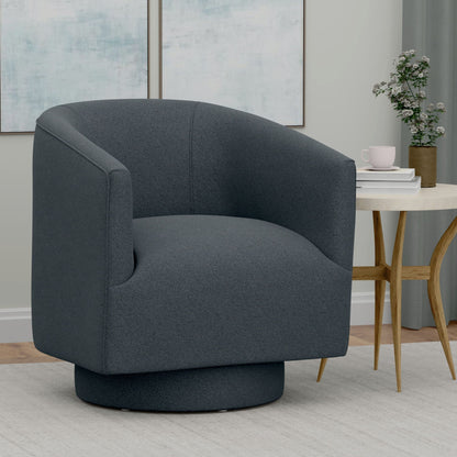 Accent Chair With Swivel Function Emerald Home