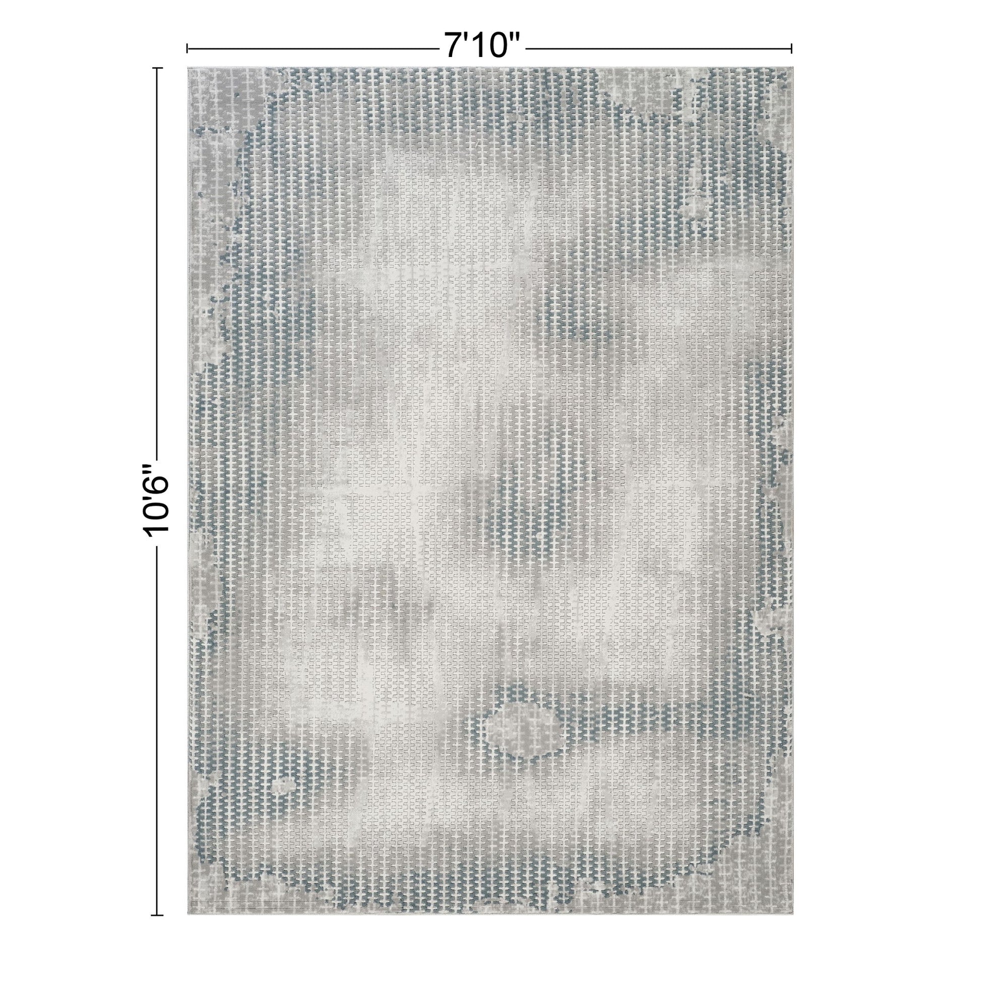 Geometrix - Contemporary Area Rug With 3D Effect Icona Home Decor