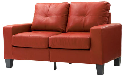Track Arm Loveseat For Cozy Spaces Glory Furniture