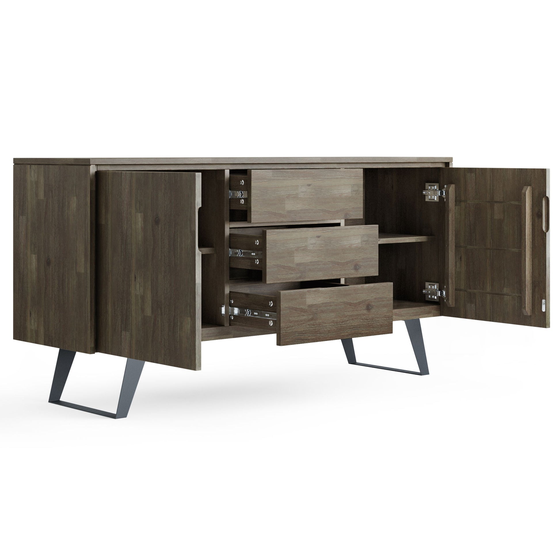 Lowry - Handcrafted Sideboard Buffet Simpli-Home
