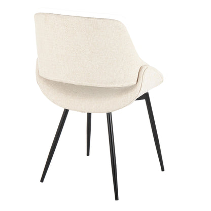 Fabrico - Mid-Century Modern Dining Chair (Set of 2) Lumi Source
