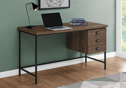 Computer Desk For Home Office, Laptop, 3 Storage Drawers, Contemporary & Moder 8th Street