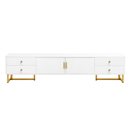 Modern TV Stand With Storage For Living Room Hearth and Haven