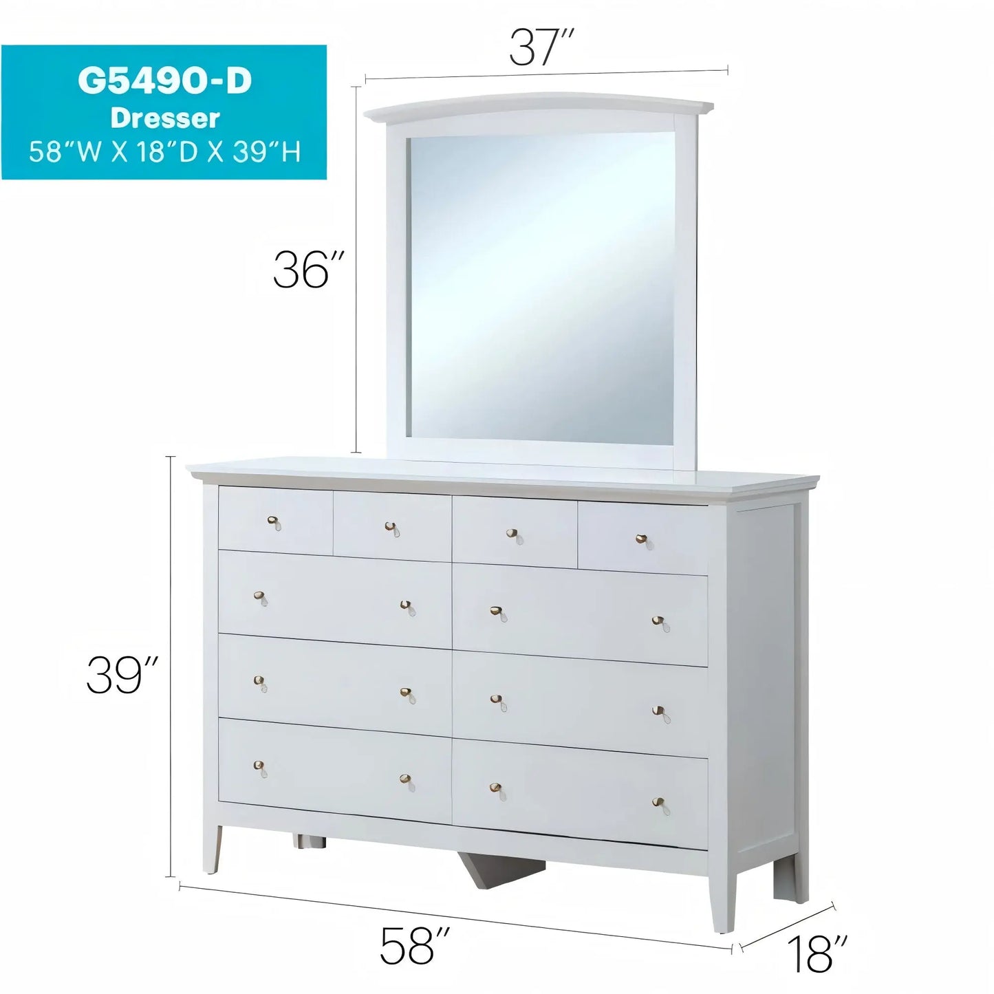 Hammond - Elegant Casual Dresser For Any Room Glory Furniture