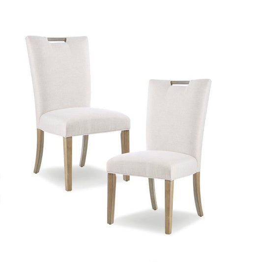 Braiden - Dining Chair Upholstered (Set of 2) - Natural JLA