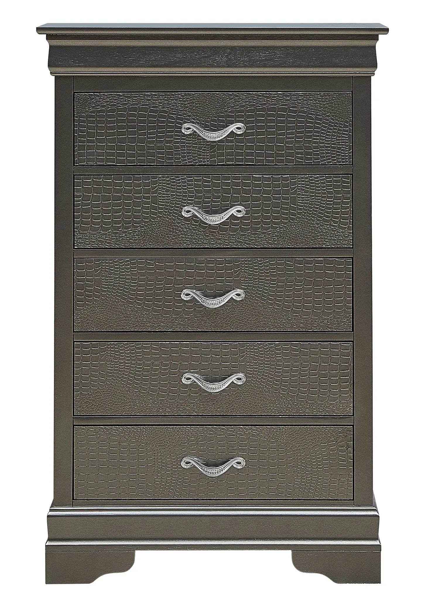 Chest - Metal Black Glory Furniture
