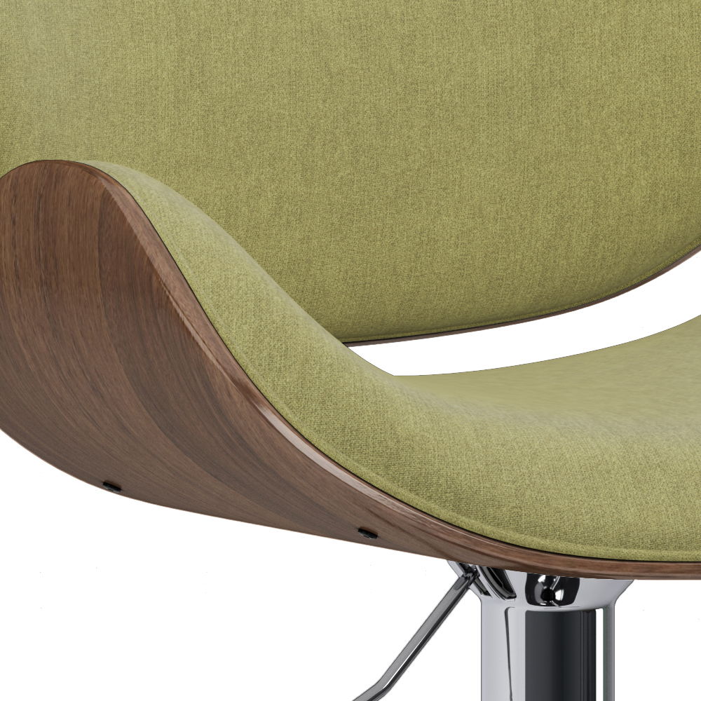 Marana - Multifunctional Handcrafted Bentwood Adjustable Swivel Bar Stool Simpli-Home
