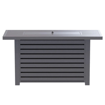 Propane / Gas Outdoor Fire Pit Table With Lid LSI Patio Furniture