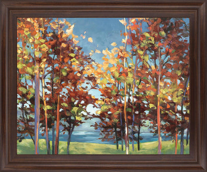 Vivid Grove - 28" x 34" Framed Wall Art Classy Art