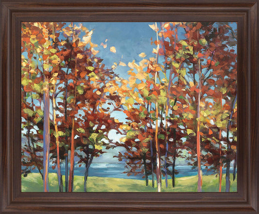 Vivid Grove - 28" x 34" Framed Wall Art Classy Art