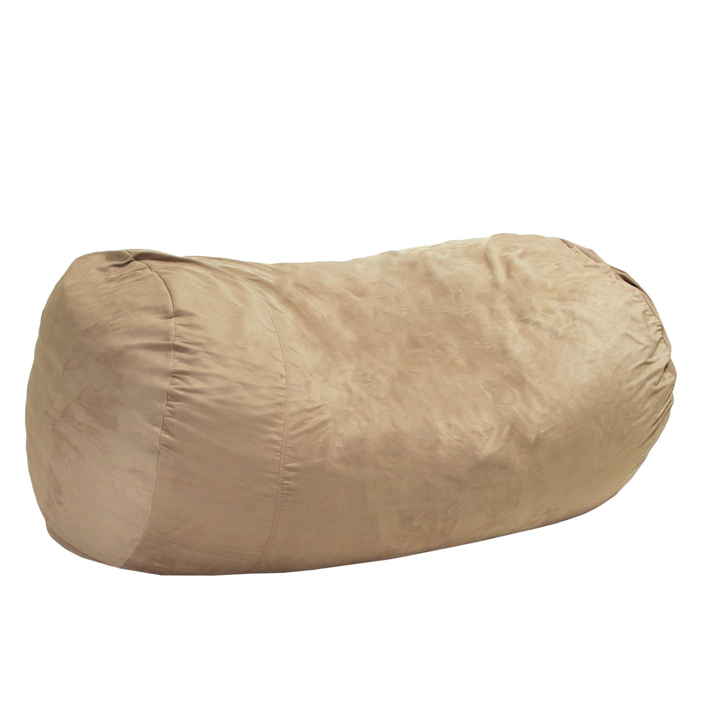 Jasper - Traditional Cylindrical Suede Bean Bag Home Essentials