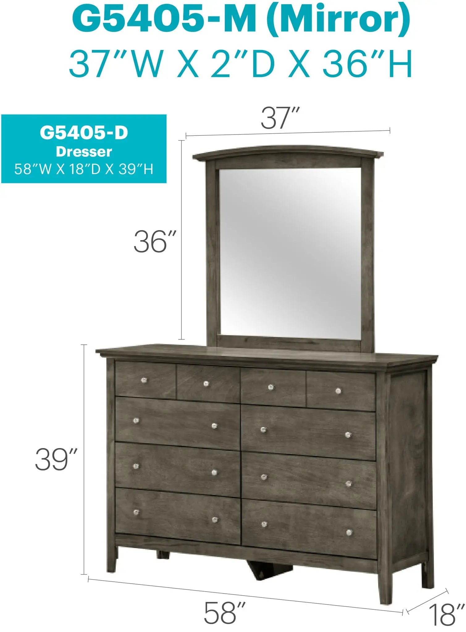 Hammond - Elegant Casual Dresser For Any Room Glory Furniture