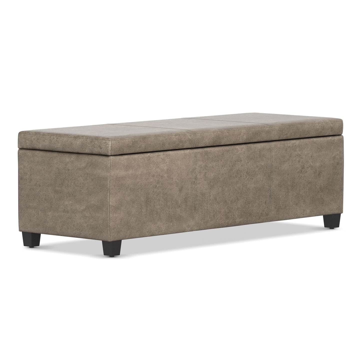 Avalon - Contemporary Storage Ottoman Bench Simpli-Home