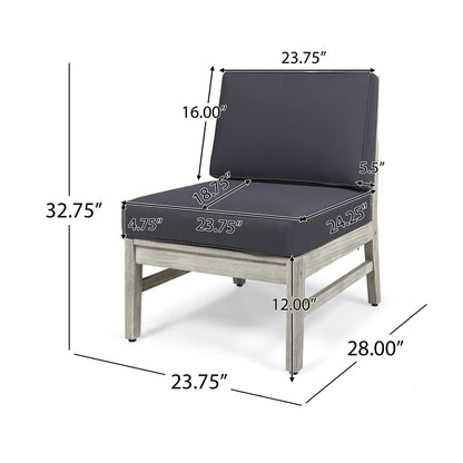Perla - Armless Chair Noble House