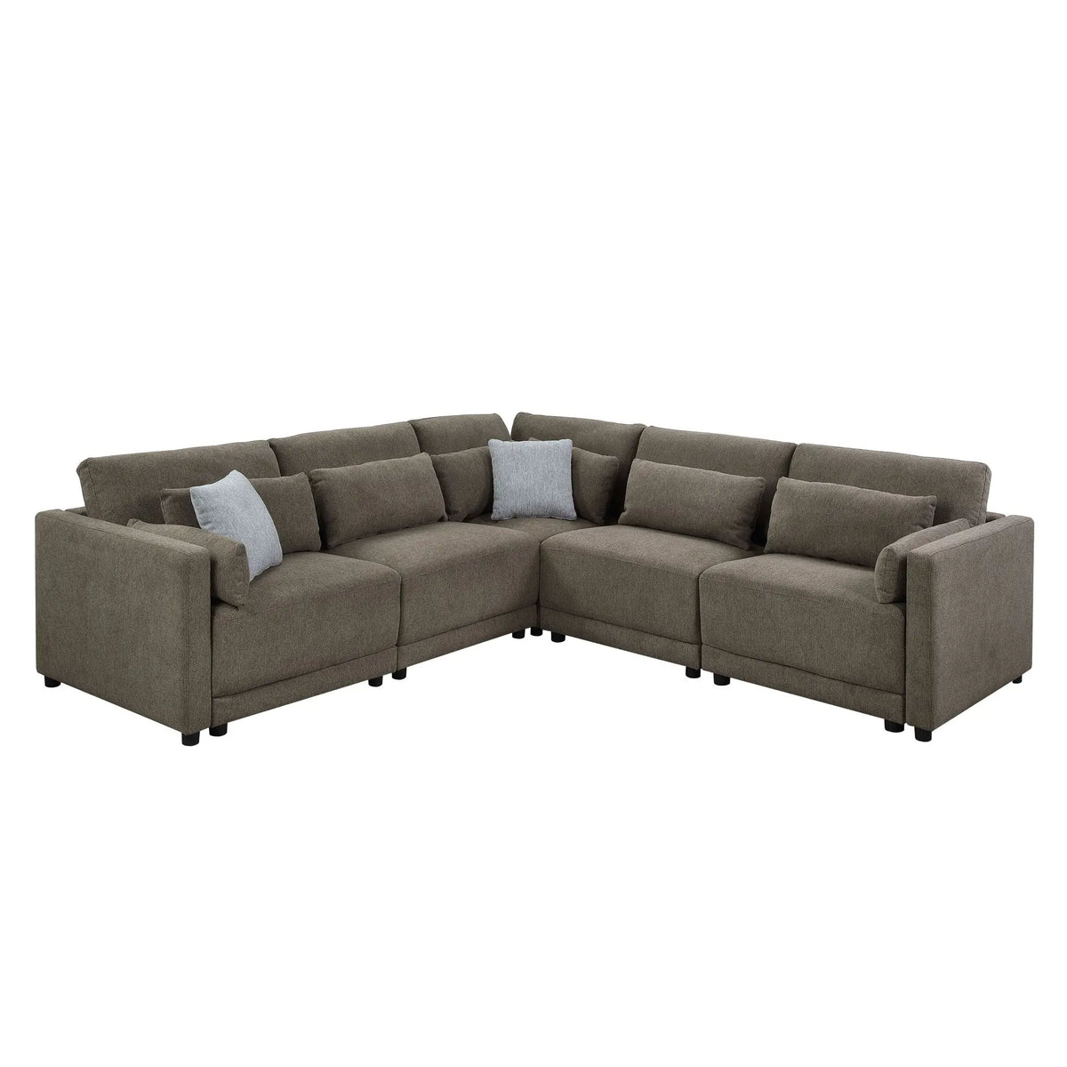Rylie - Modular Sectional Sofa With Toss Pillows Acme