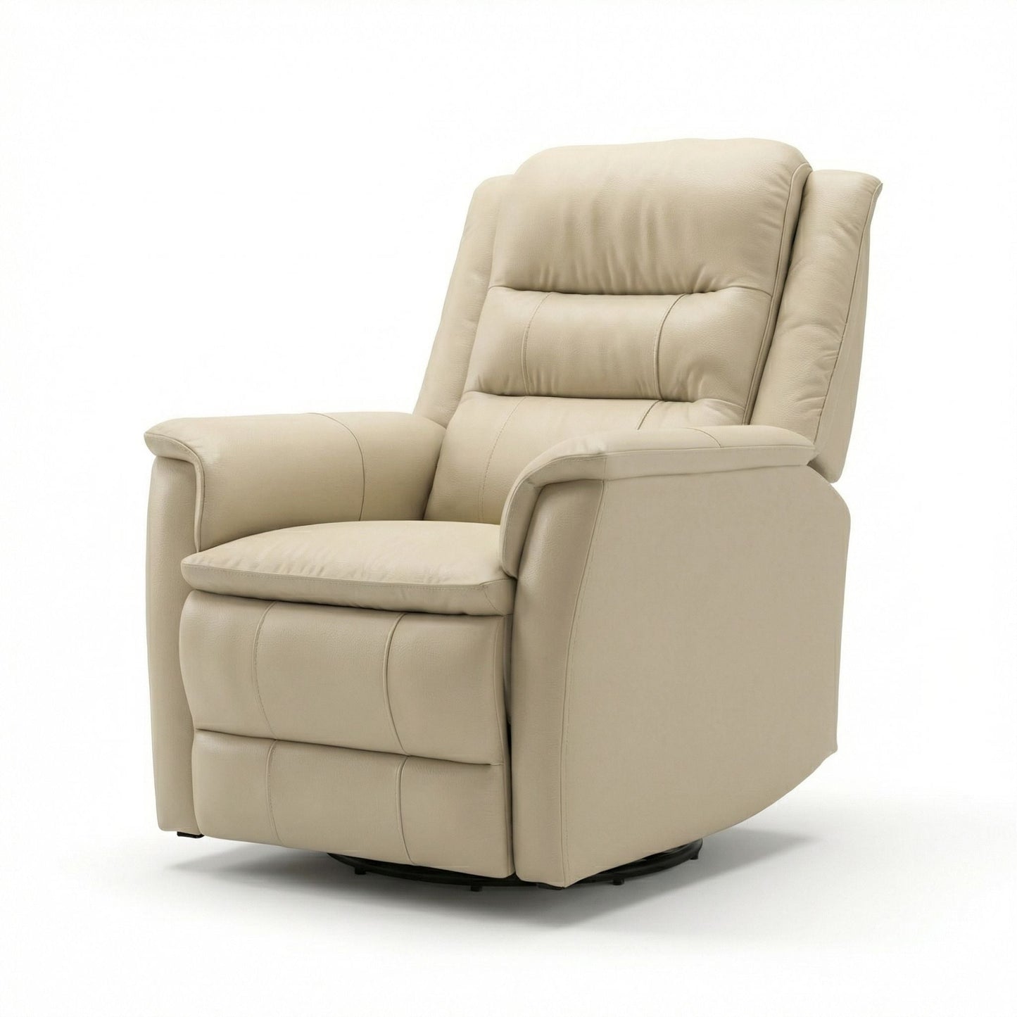 Swivel Recliner With Manual Adjustable Footrest Home Essentials