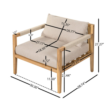Outdoor Leisure Chair, Comfortable & Versatile For Any Patio Noble House