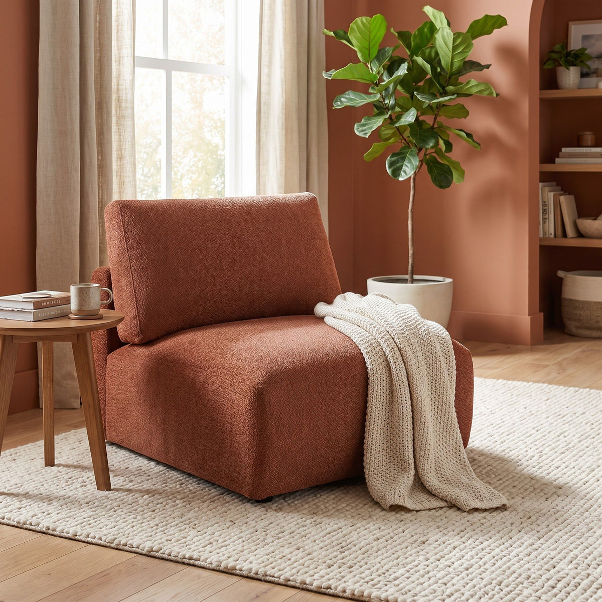 Logan - Armless Chair Furniture Max