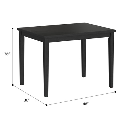 Quaint - Gathering Height Table - Black Emerald Home