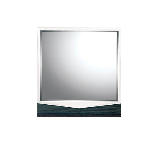 Vios - Zebra HG Mirror - White Global Furniture USA