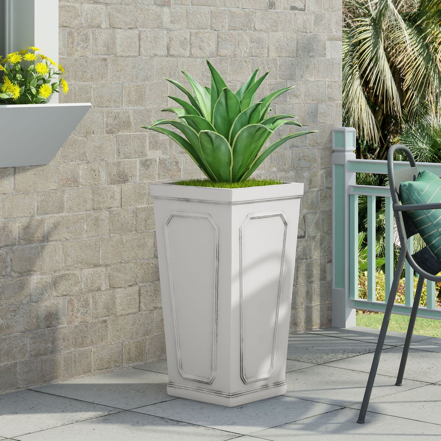 Outdoor Planter, Elegant Design Noble House