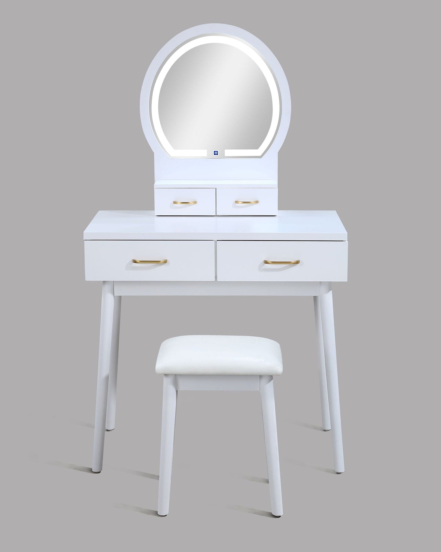 Cecilia - Vanity Table & Stool Crown Mark