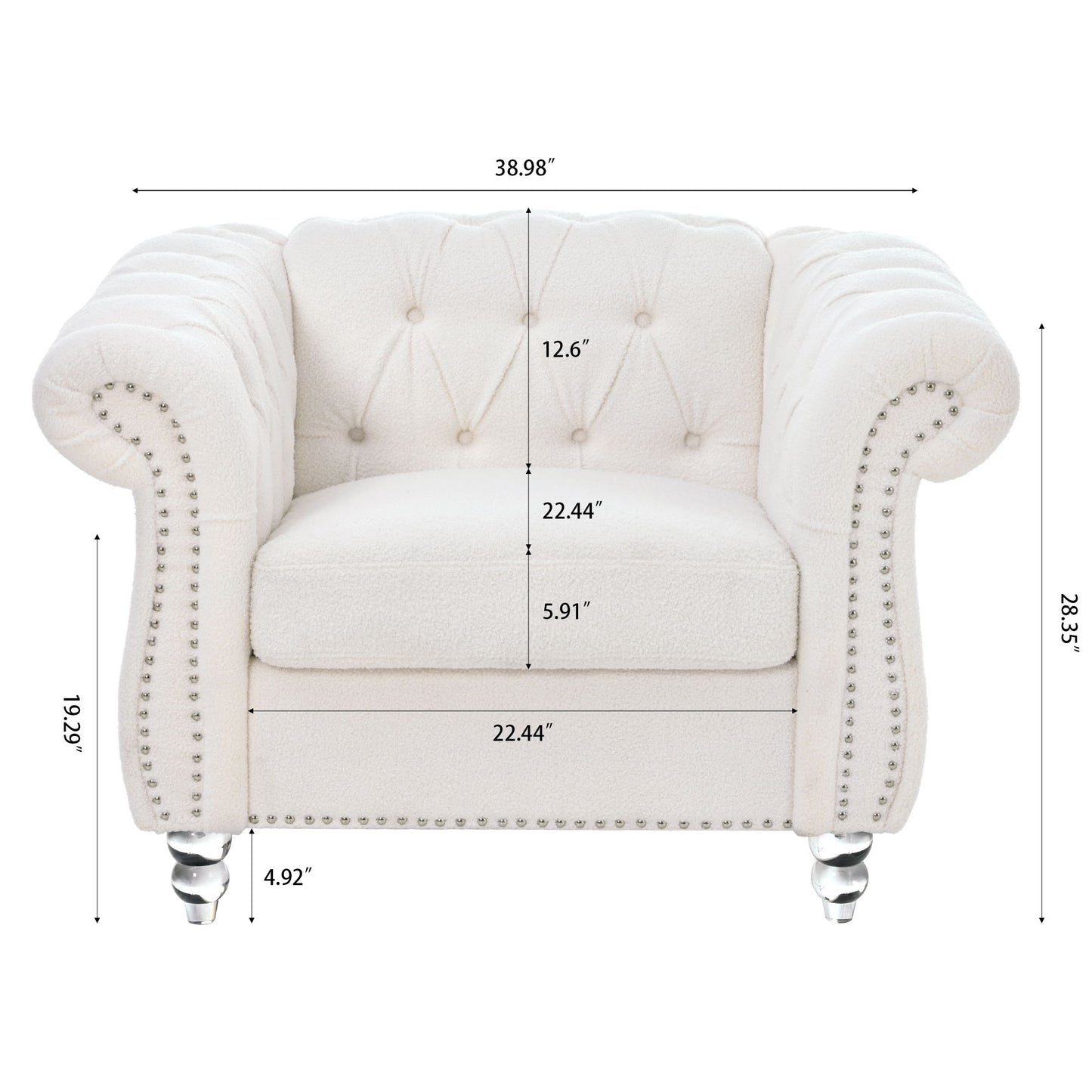 1 Seater Sofa For Living Room Home Essentials