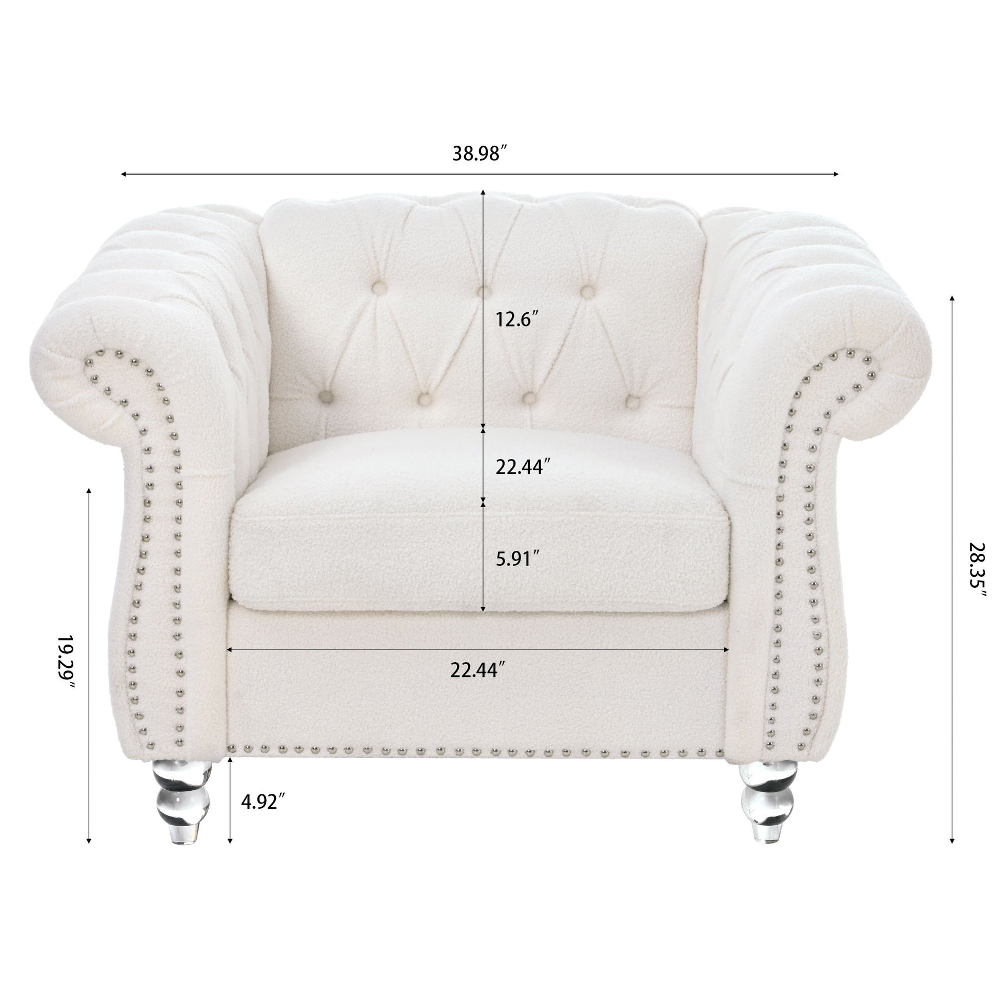 1 Seater Sofa For Living Room Home Essentials