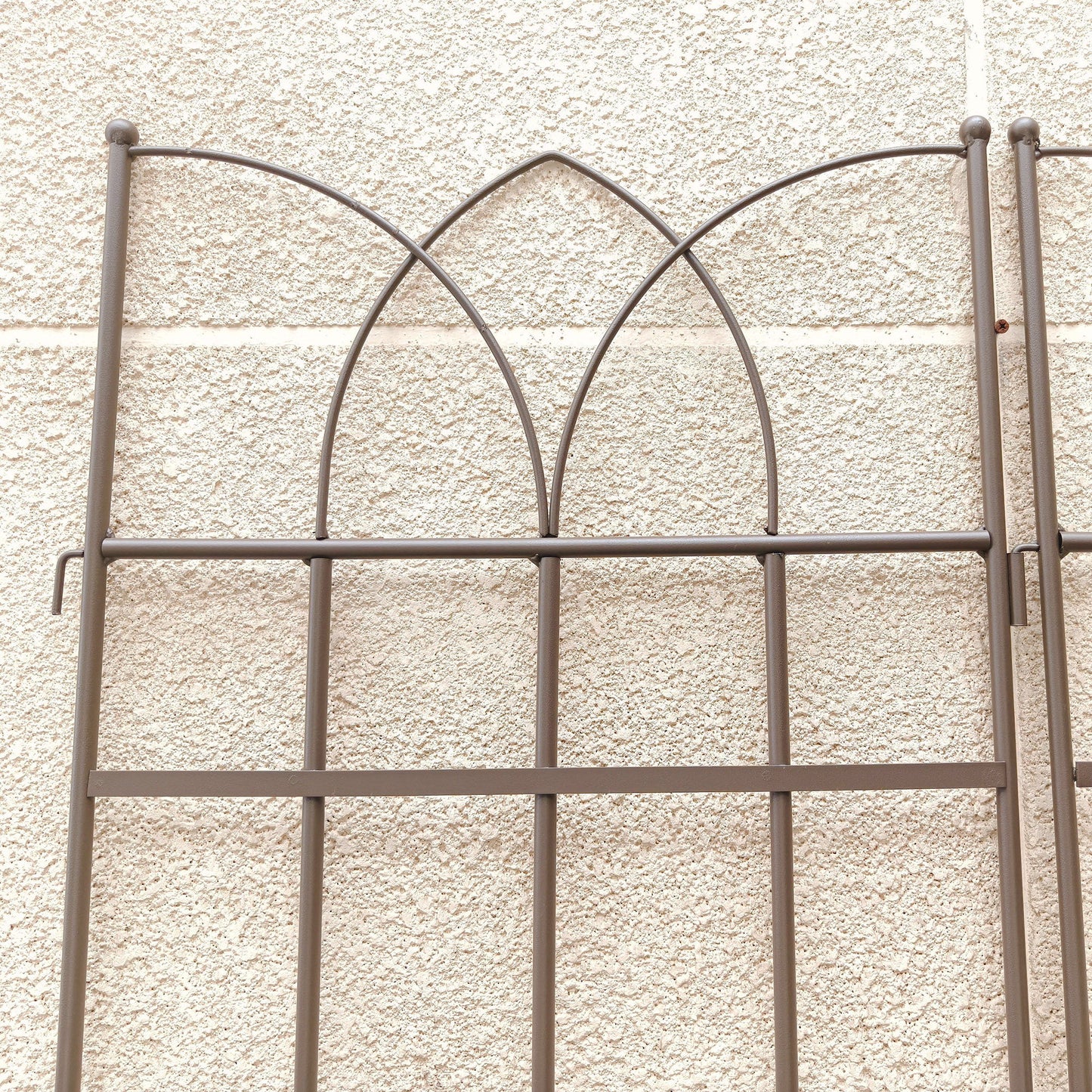 Metal Garden Trellis Rustproof For Climbing Plants Outdoor Flower Support Daily Nest