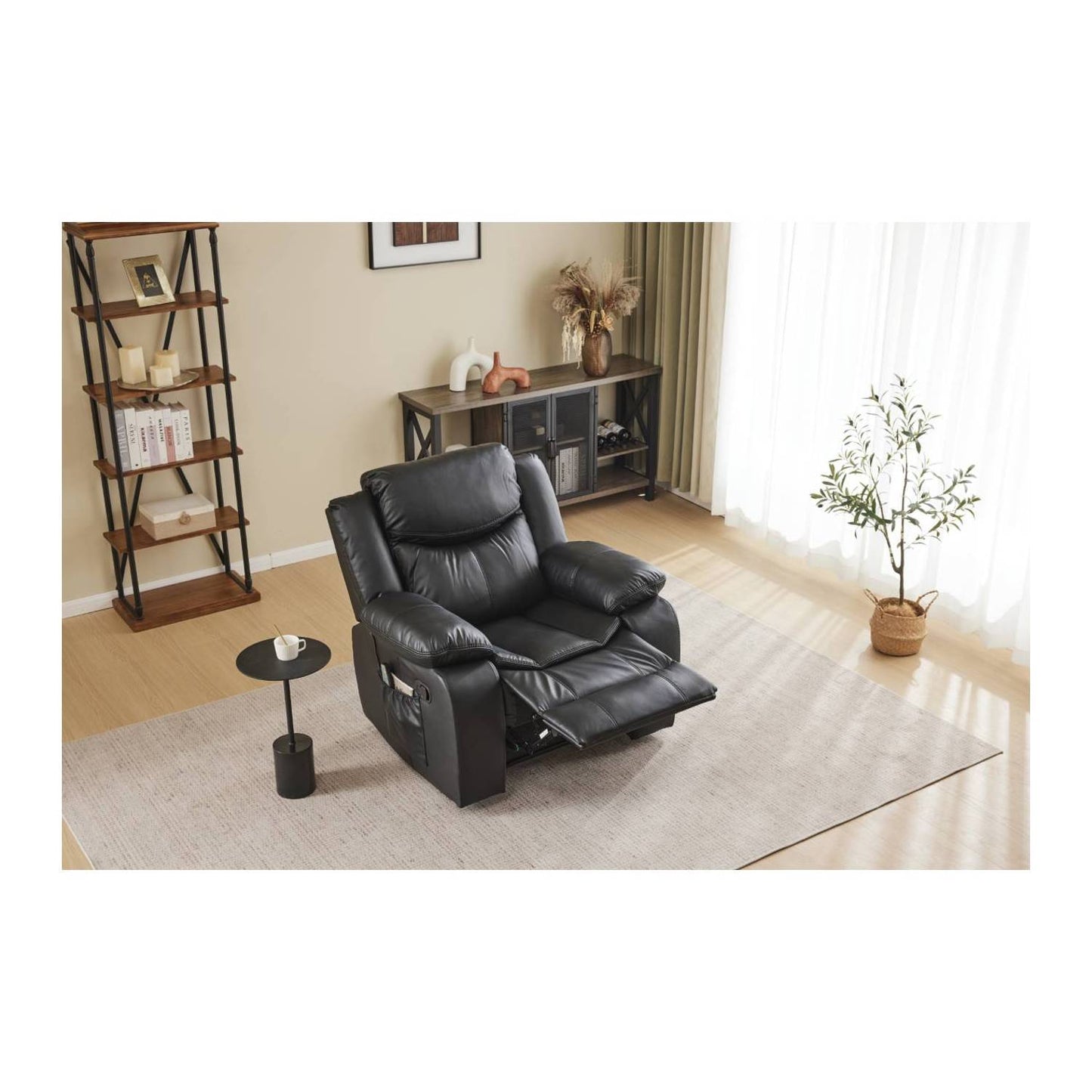 Recliner Chair With Vibration And Heating Home Essentials