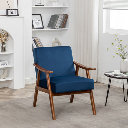 Accent Chair, Classic Mid Century Modern For Extra Seating US Pride