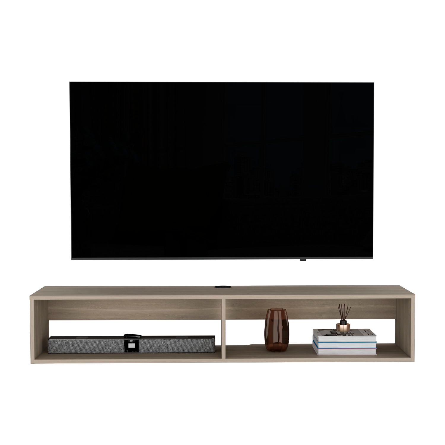 Moore - Floating TV Stand Home Essentials