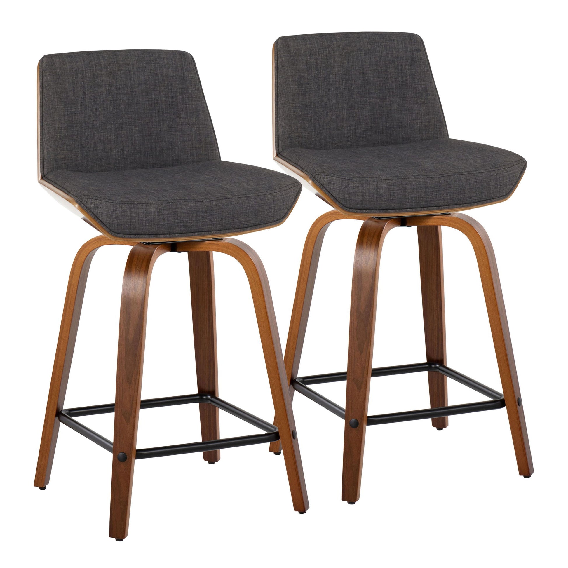 Corazza - Mid Century Modern Counter Stool Lumi Source