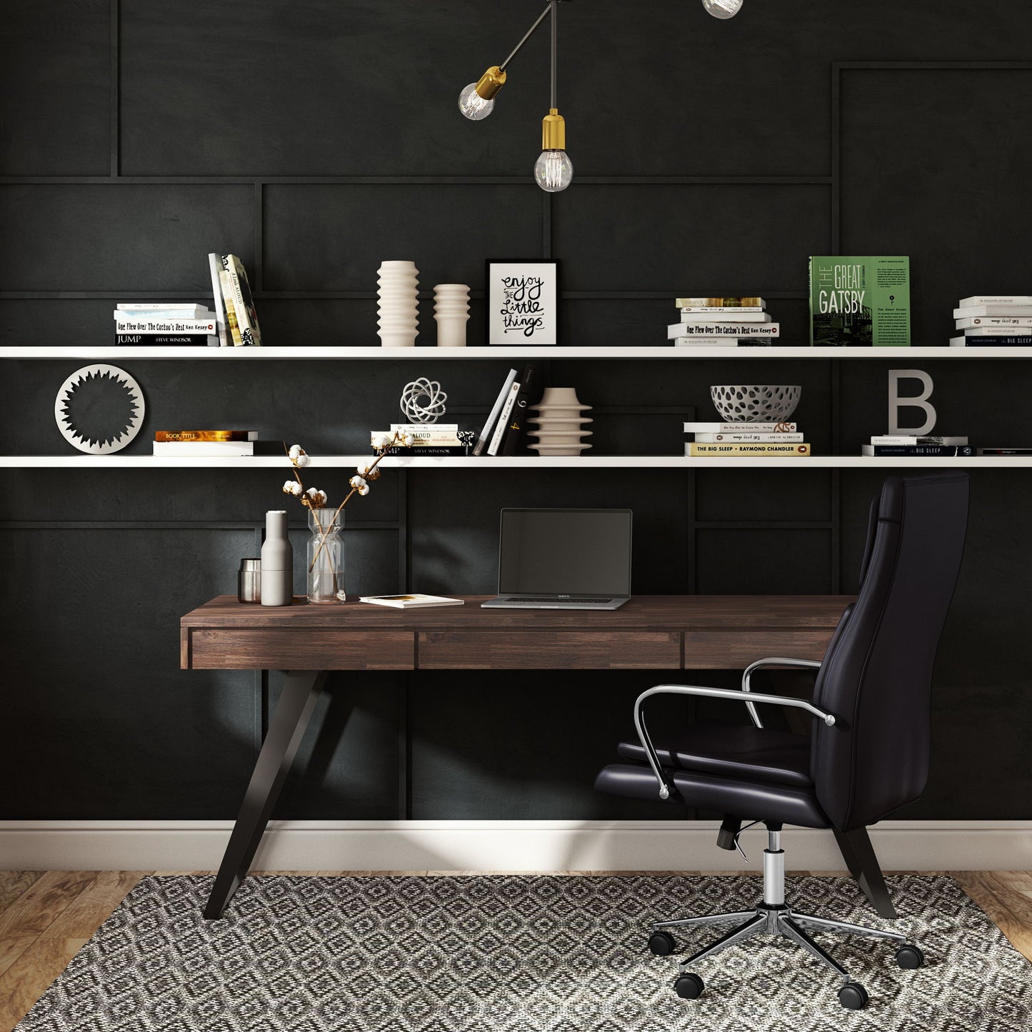 Lowry - Handcrafted Desk Simpli-Home