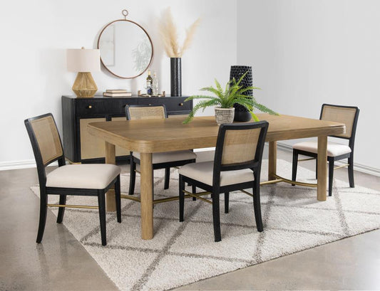 Arini - Extension Leaf Dining Table Set Coaster Fine Furniture