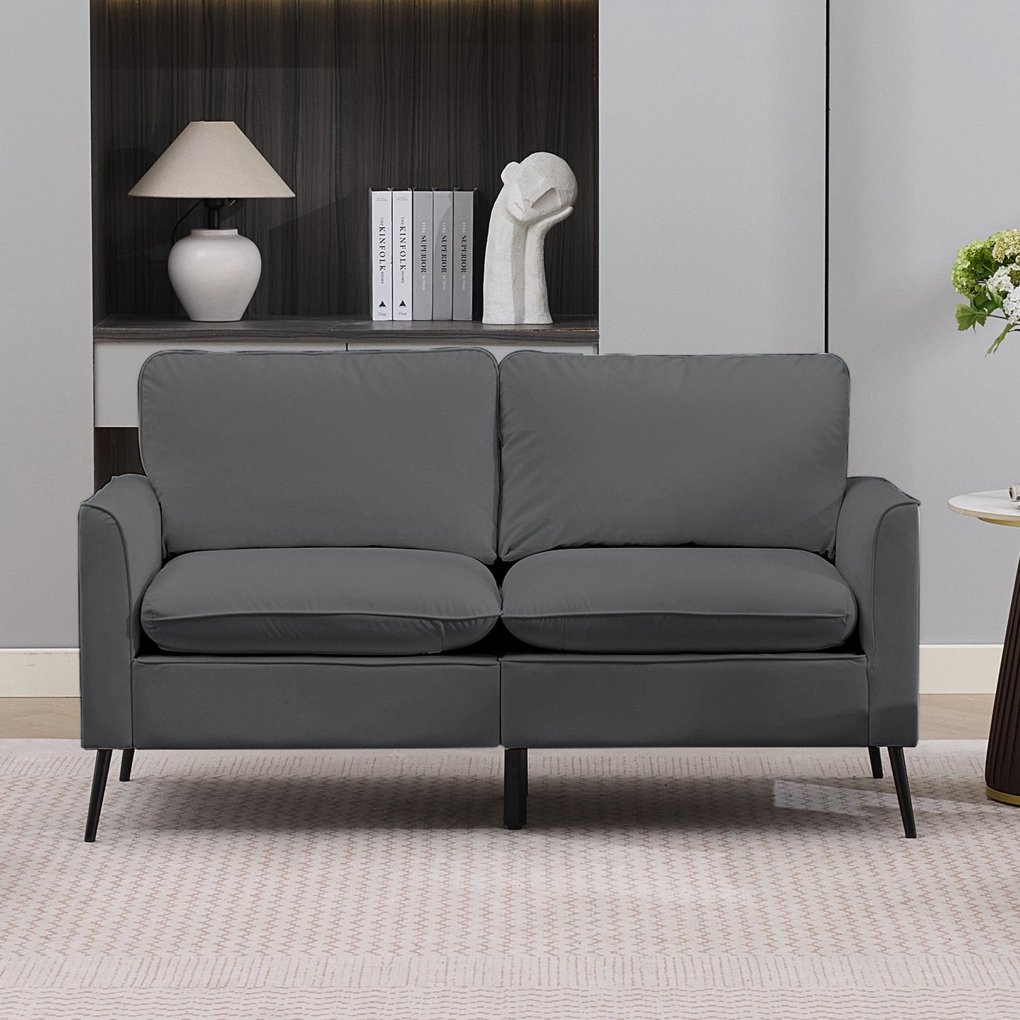 Upholstered Loveseat, For Living Room Home Essentials