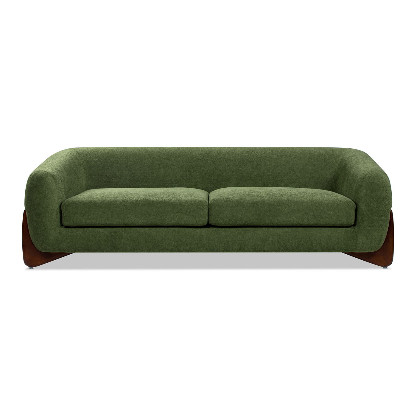 Alpine - Luxurious Upholstery Sherpa Sofa Jennifer Taylor Home