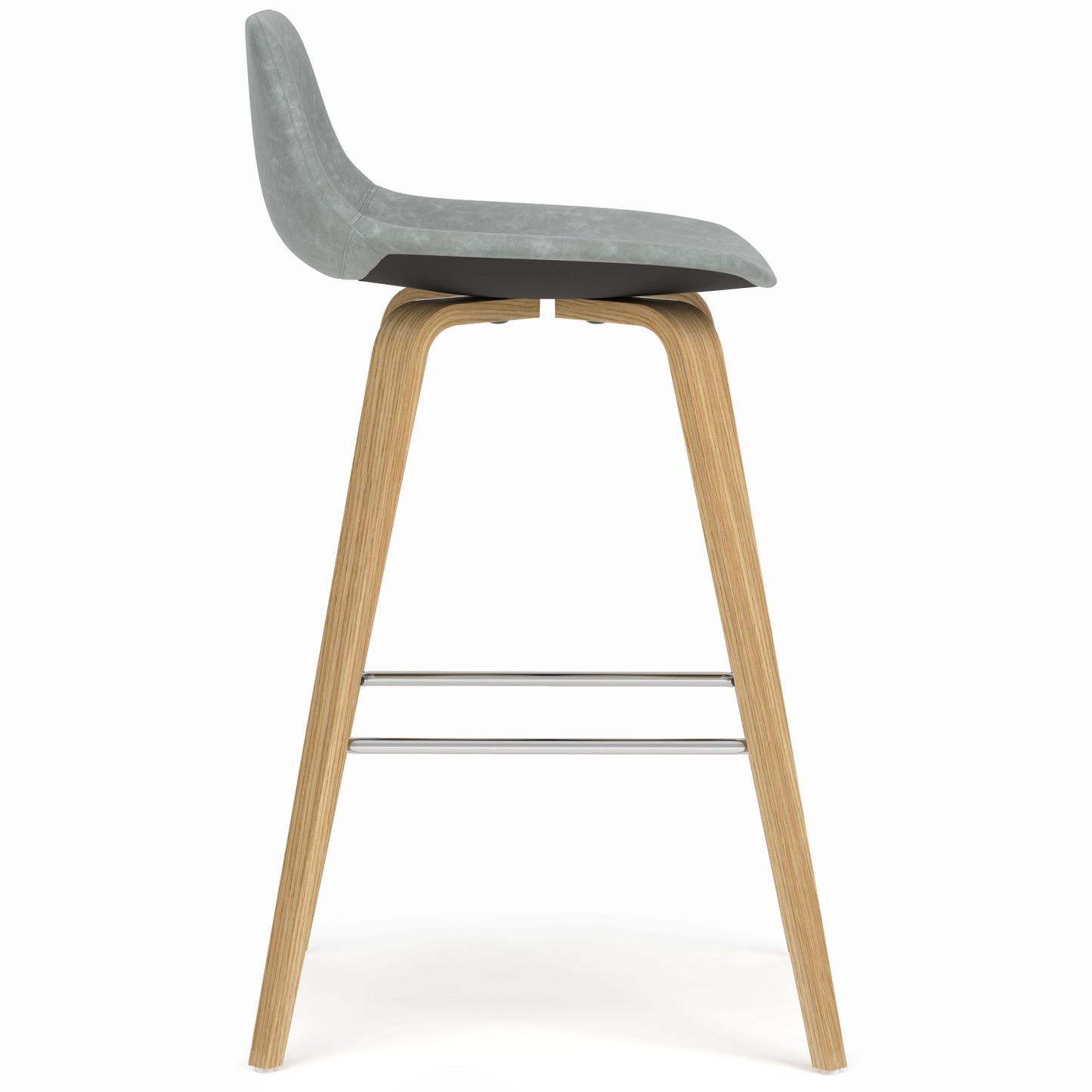 Randolph Bentwood - Upholstered Counter / Bar Height Stool (Set of 2) Simpli-Home