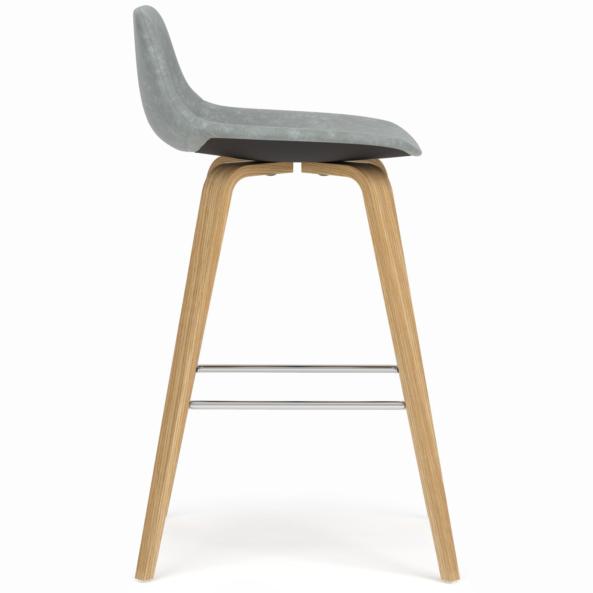 Randolph Bentwood - Upholstered Counter / Bar Height Stool (Set of 2) Simpli-Home