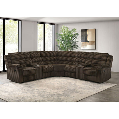 Kendra - Reclining Sectional Sofa Furniture Max
