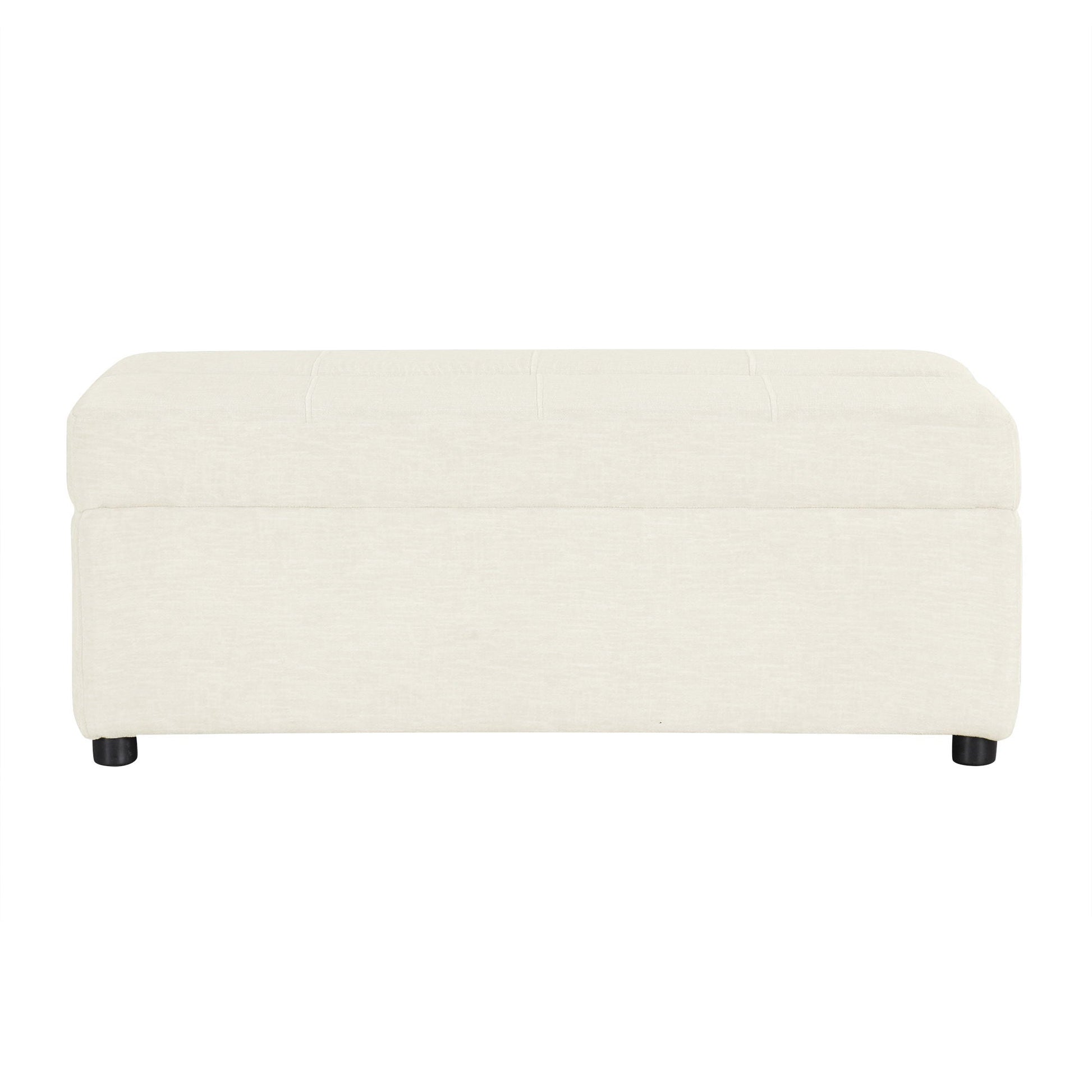 Twin Size Folding Ottoman Sleeper Bed With Mattress Convertible Guest Bed Hearth and Haven