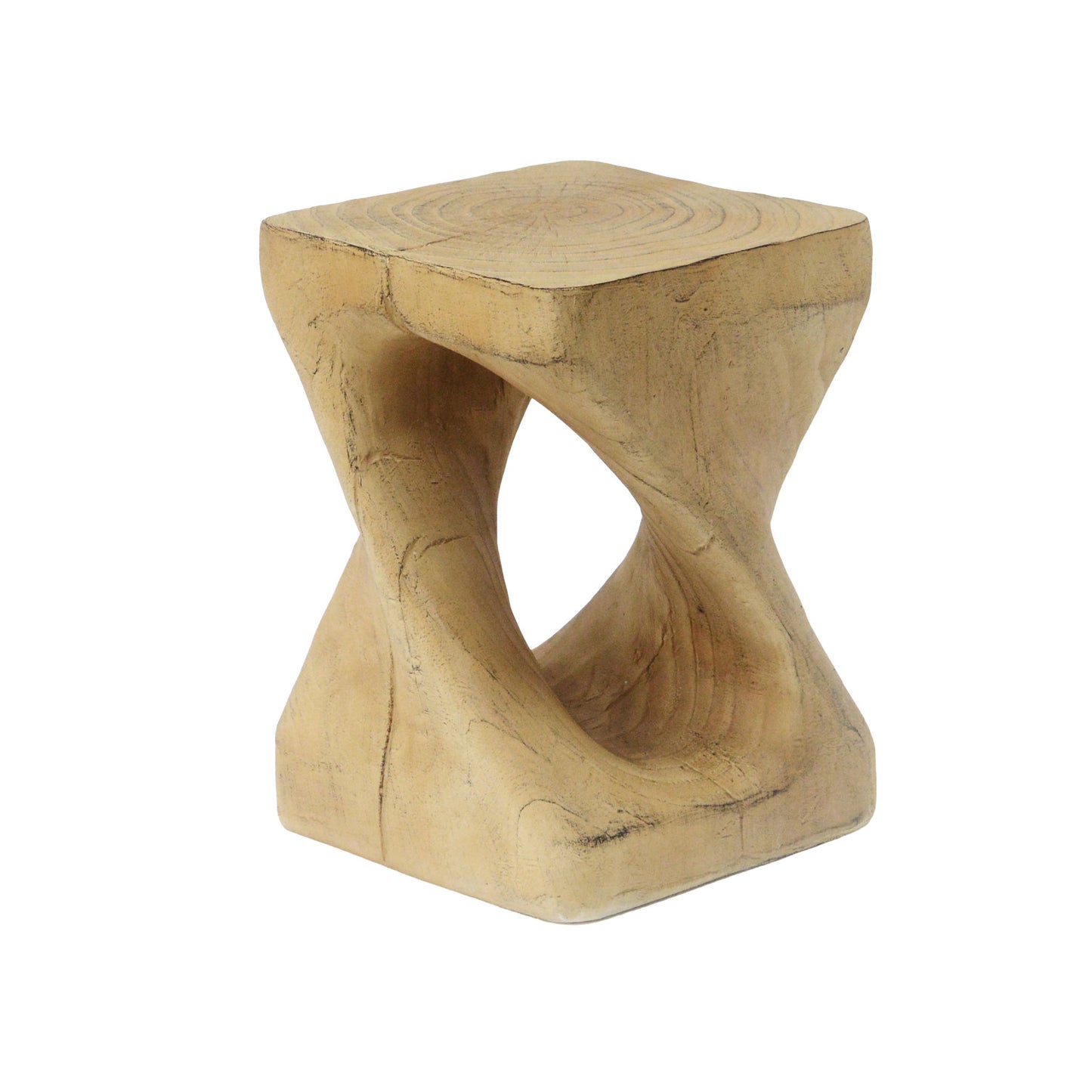 Twist Shape Side Table Noble House
