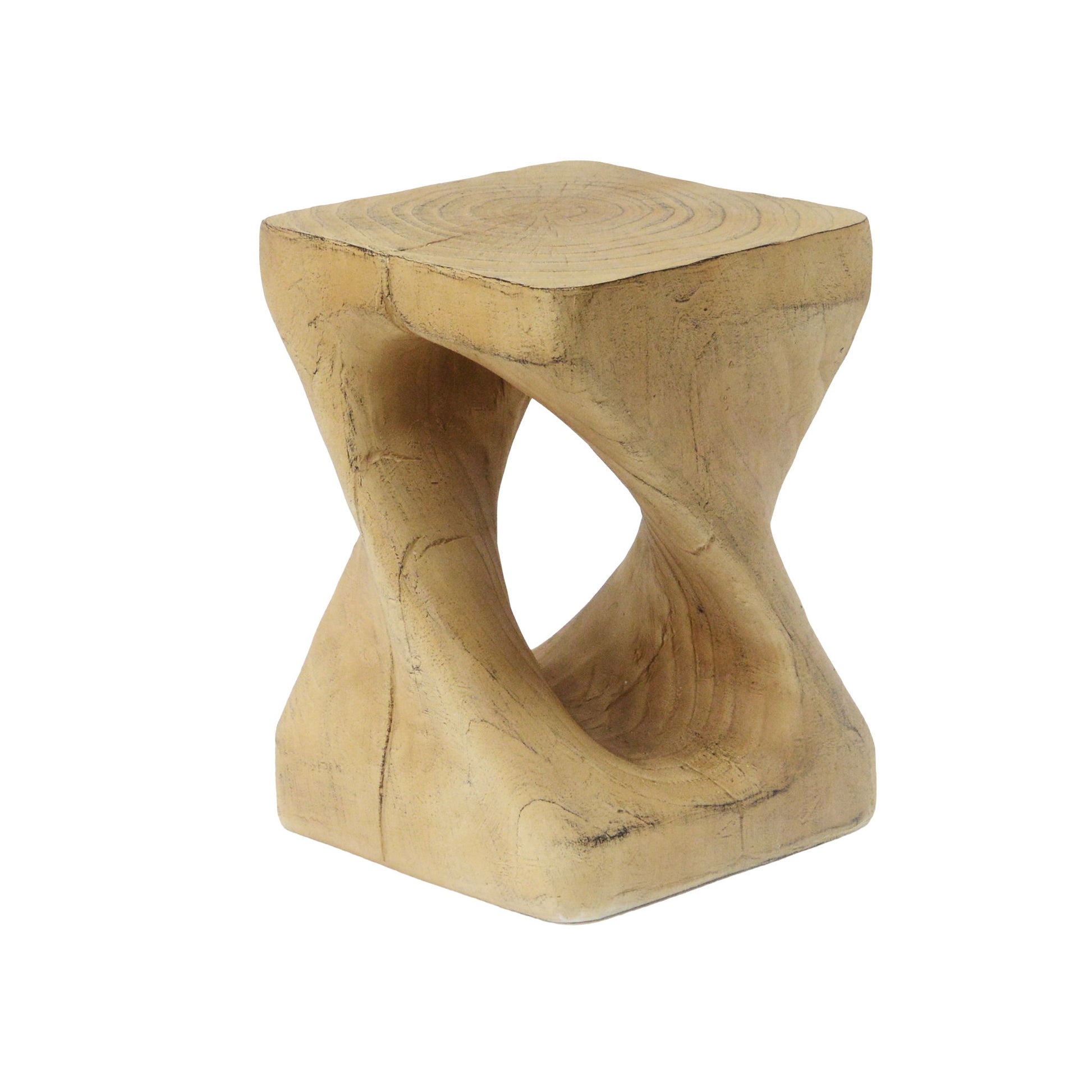 Twist Shape Side Table Noble House