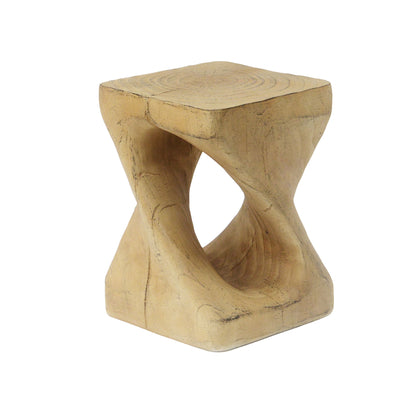 Twist Shape Side Table Noble House