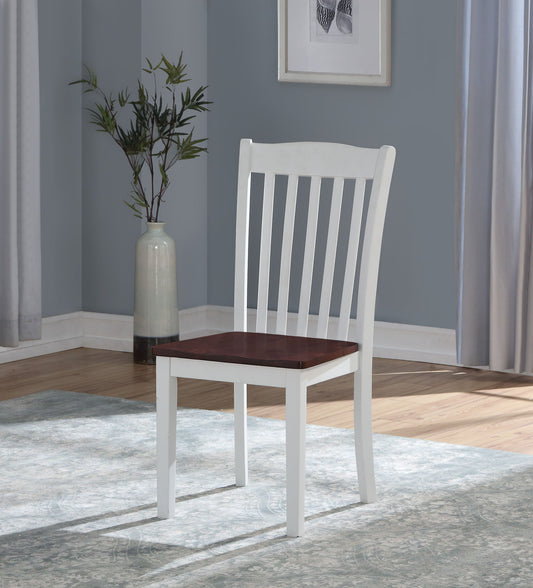 Leigh - Side Chair (Set of 2) - White Acme