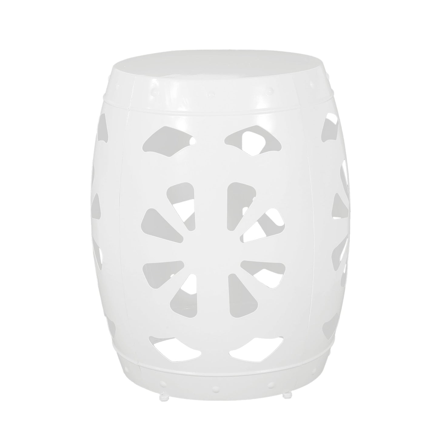 Large Metal End Table Home Essentials