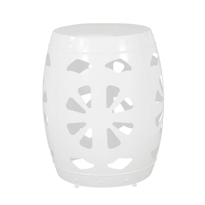 Large Metal End Table Home Essentials