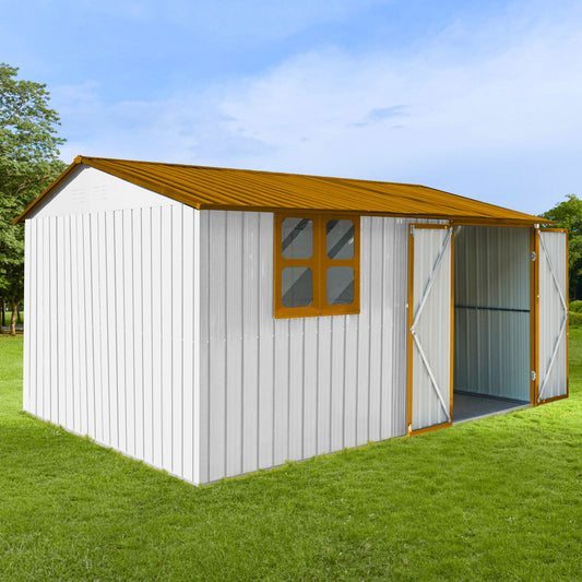 10'x12' Garden Sheds Outdoor Storage Sheds With Window Daily Nest